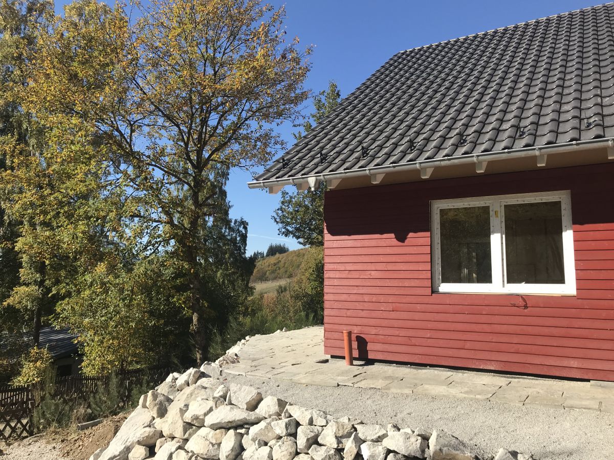 Schöne Aussichten von der Terrasse