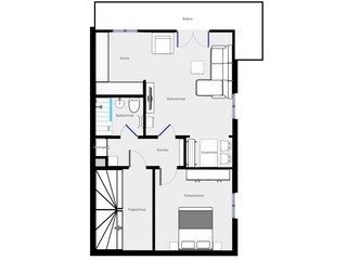 Appartamento per vacanze Fischen im Allgäu Pianta del piano 17