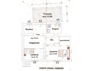 Holiday apartment Larciano Floor Plan 19