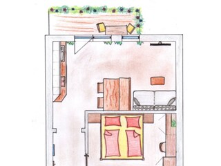 Appartamento per vacanze Völs am Schlern Pianta del piano 25