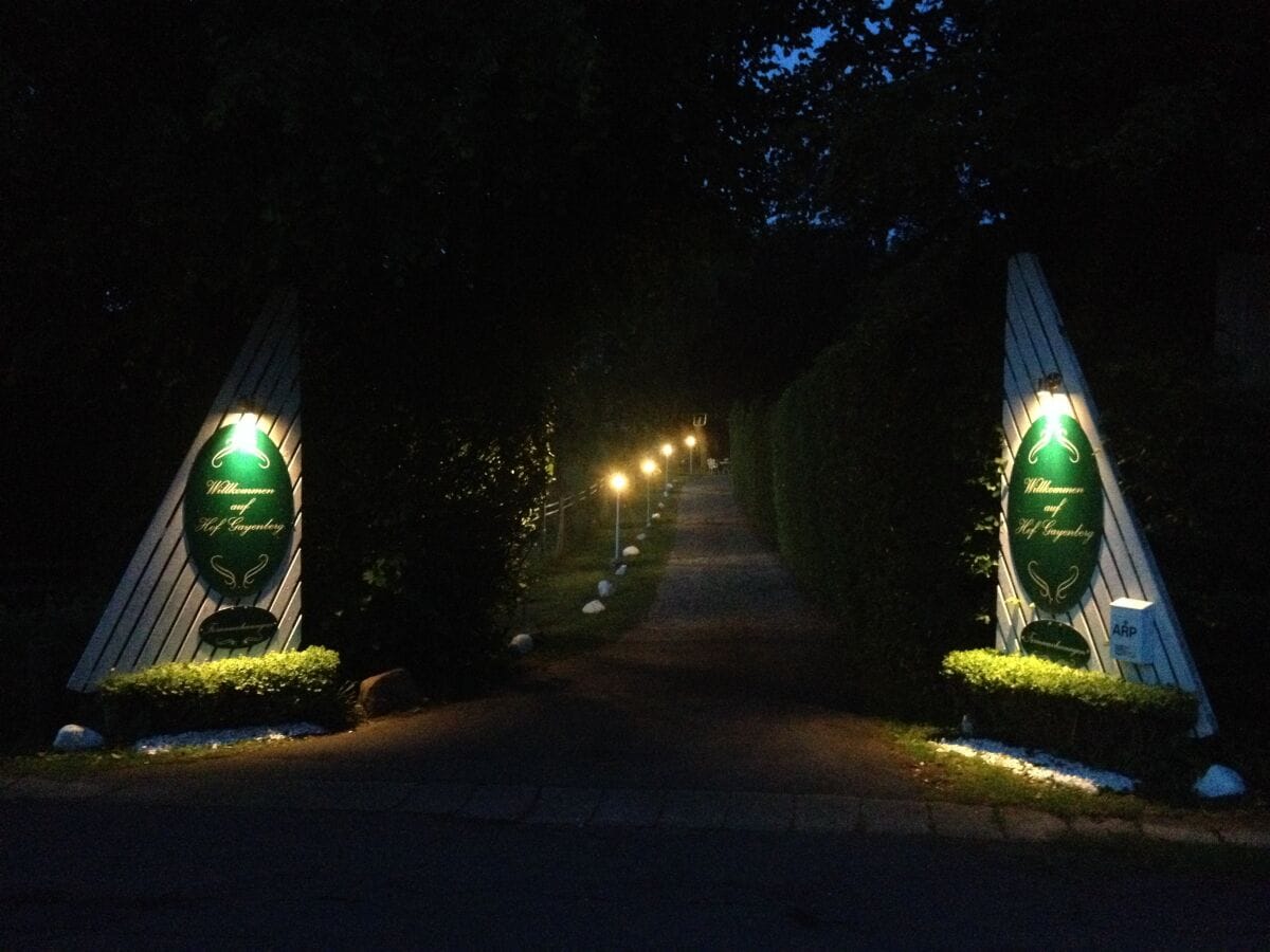 Abends auf Hof Gayenberg