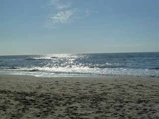 evening at the beach