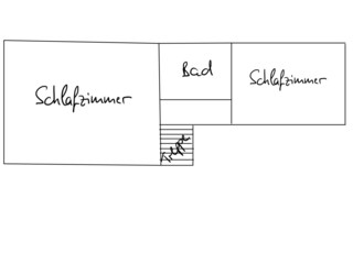 ungefährer Grundriss oben