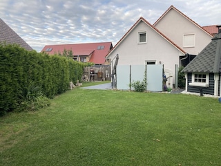 Blick auf Terrasse