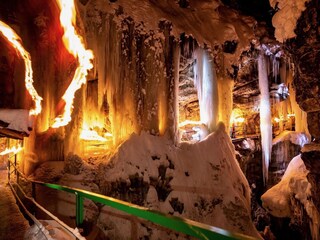 Torchlight hike through the Breitachklamm