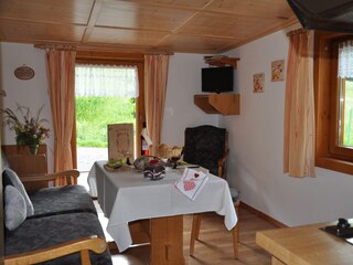 Appartamento per vacanze Hirschegg im Kleinwalsertal Soggiorno 9