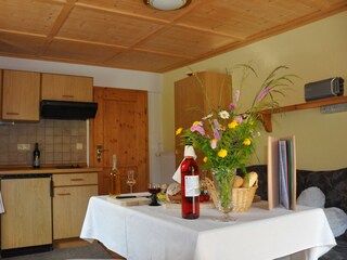 Appartamento per vacanze Hirschegg im Kleinwalsertal Soggiorno 10