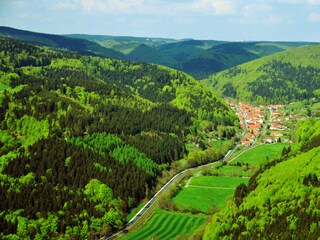 Luftaufnahme von Schleusingerneundorf