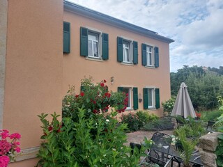 Außenansicht Ferienwohnung Weinbergblick 1. Obergeschoß