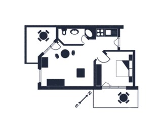 Appartamento per vacanze Riezlern Pianta del piano 5