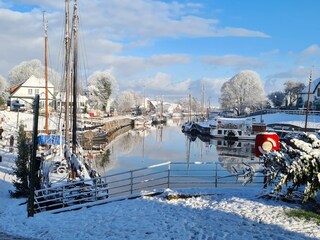 Hafen im Winter
