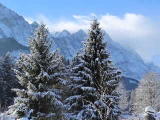 Blick zur Zugspitze