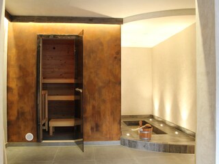 neue Sauna im Haupthaus