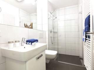 Das moderne Badezimmer