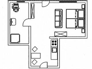Appartamento per vacanze Millstatt Pianta del piano 8
