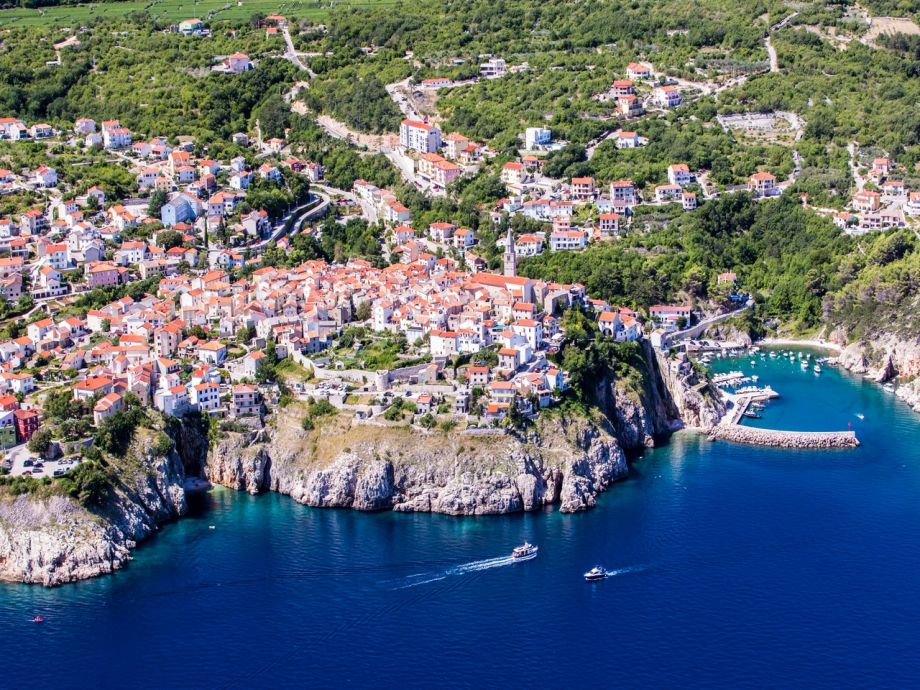 vrbnik auf der insel krk