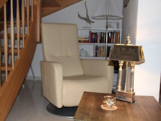 Leseecke für gemütliche Stunden