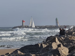 Leuchtturm an der Lagune