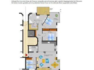 Appartamento per vacanze Großenbrode Pianta del piano 29