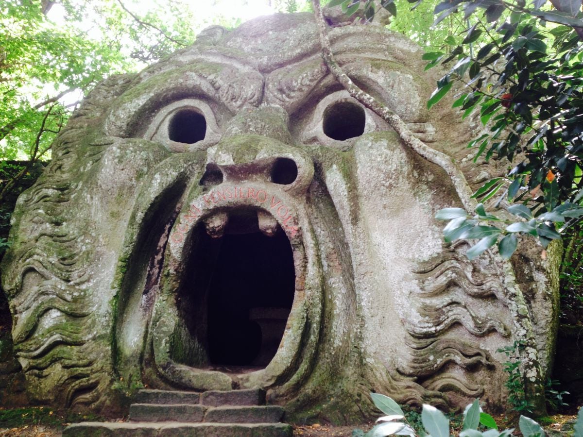 Bomarzo 17 Jahrhundert  Parque delle Mostre    35km