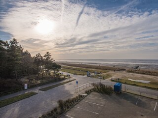 Meerblick vom Balkon