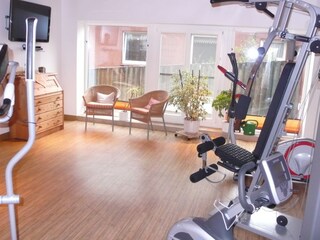 Blick in den Fitnessraum