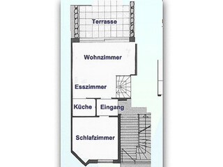 Vakantieappartement Hörnum Grondplan 6