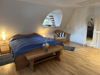 Schlafzimmer im Dachgeschoss