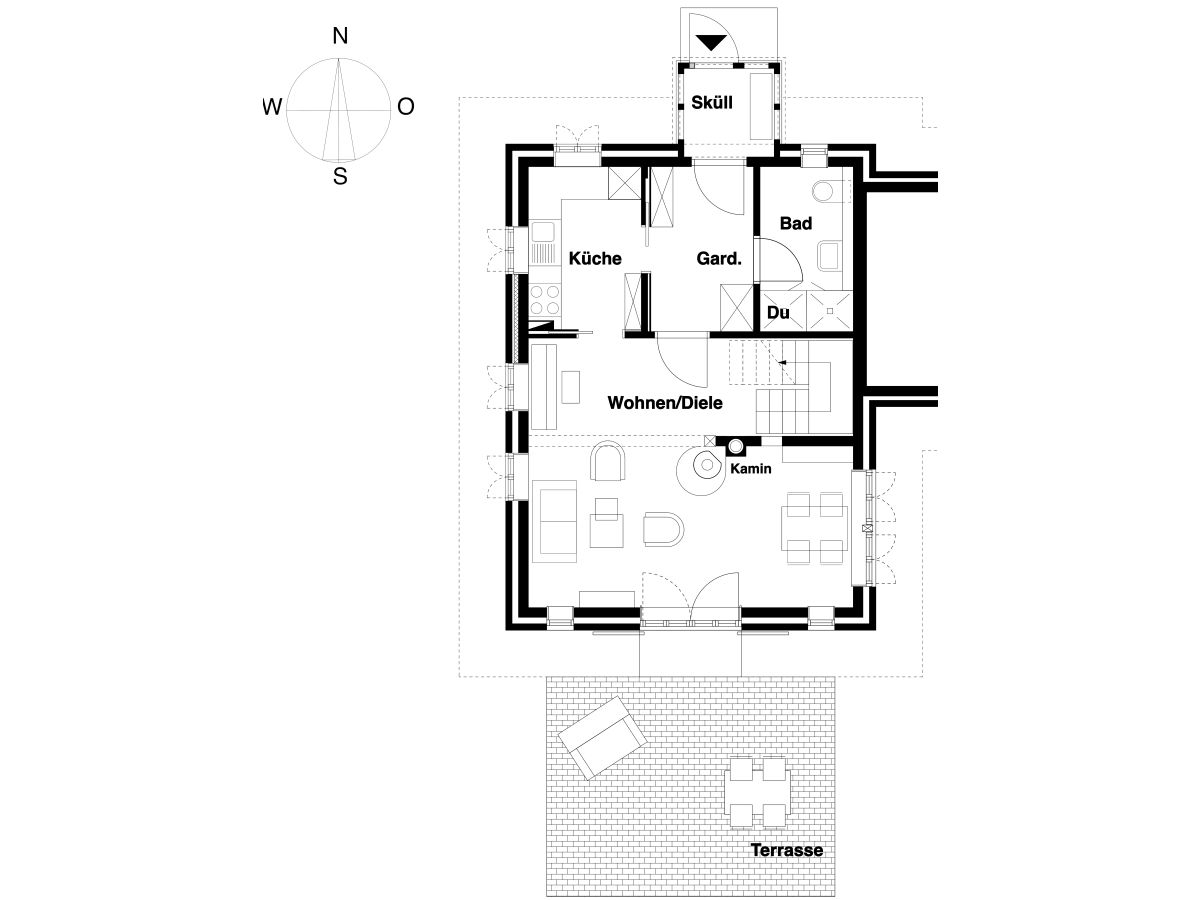 Grundriss Erdgeschoss