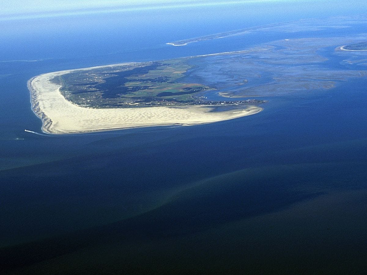 Amrum aus der Luft