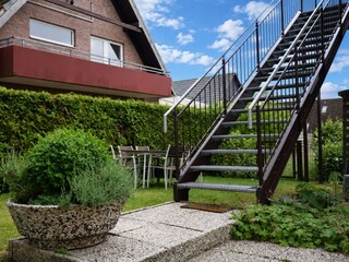 Außentreppe zur Wohnung