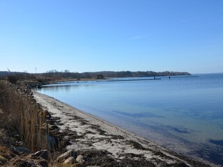 Naturstrand direkt vor der Tür