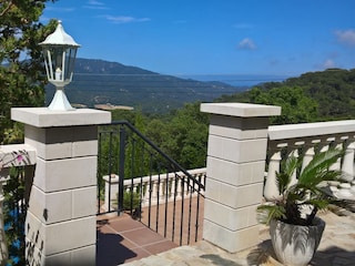 Meerblick von der Terrasse