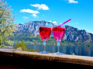 Vakantieappartement Unterach am Attersee Buitenaudio-opname 3