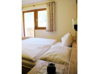 Appartement "Glockenblume" - Schlafzimmer