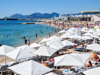 Cannes, nur 7 Km von La Napoule entfernt