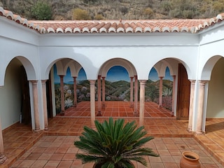 Patio in maurischem Stil