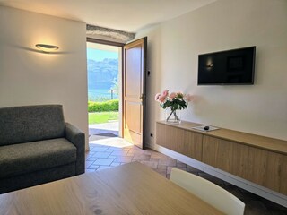 von der Wohnung zum Garten