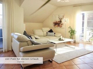 Ledercouch mit Funktionen