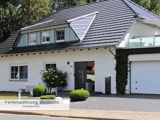 Hausansicht, Ferienwohnung 1. Etage