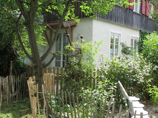 Blick vom Garten