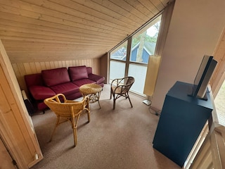 Raum zum Entspannen auf der Galerie