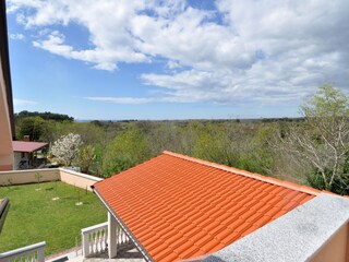 Terrasse im ersten Stock