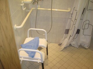 Die ebenerdige Dusche