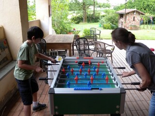 Calcio-balilla sehr beliebt in Italien