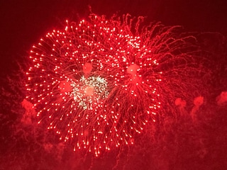 Feuerwerk zum Weinfest