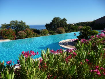 Ferienwohnung Arbousiers, Les Issambres mit Meerblick und Pool