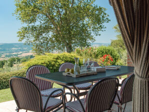 Schönes Ferienhaus aus Naturstein mit Pool und gepflegtem Garten mitten im Grünen - 726 TOD - Gualdo Cattaneo - image1