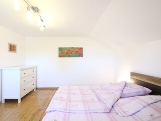 Schlafzimmer Gartenblick