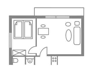 Ferienwohnung Norderney Grundriss 25